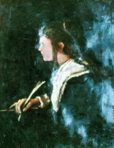 Eva, by Mihály Munkácsy