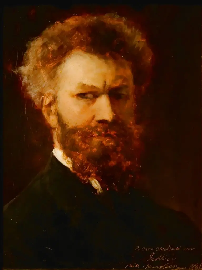 Self-Portrait II., by Mihály Munkácsy