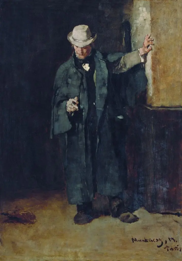 Study for the Pawnbroker's Shop, by Mihály Munkácsy
