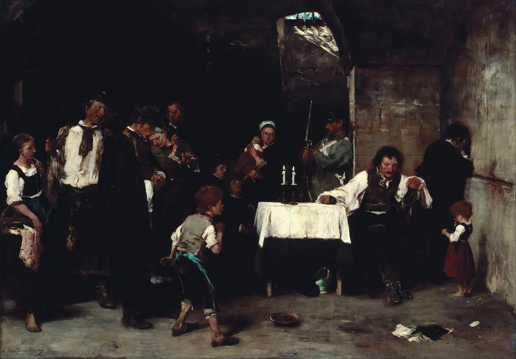 The Condemned Cell I, by Mihály Munkácsy