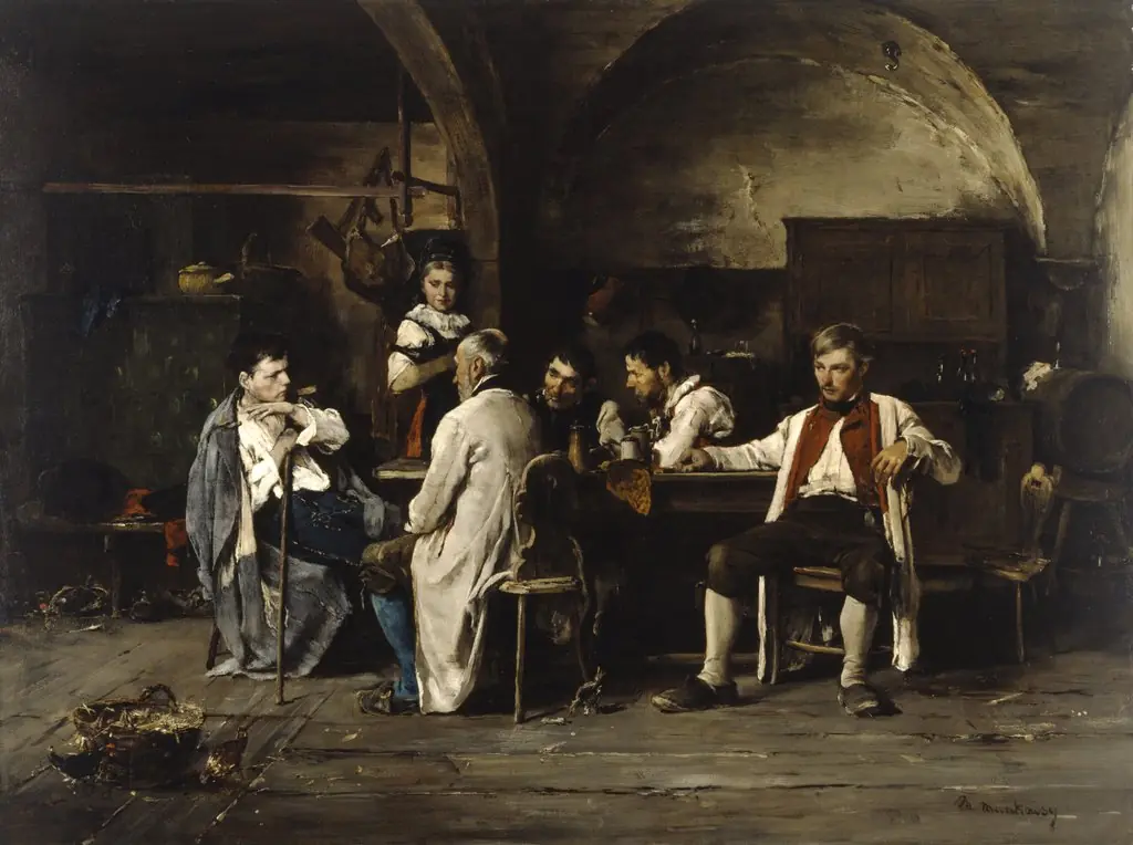The Story of a Battle, by Mihály Munkácsy