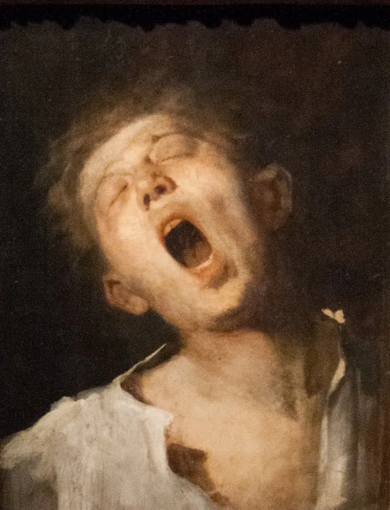 Yawning Apprentice, by Mihály Munkácsy