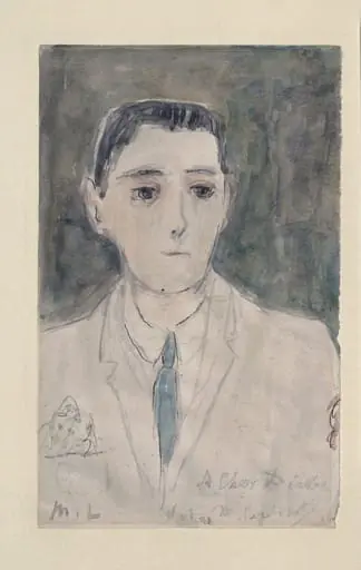 Anton Dolin, by Mikhail Larionov