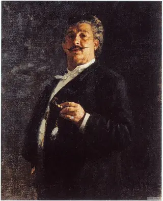 Mikhail Mikeshin, by Ilya Repin