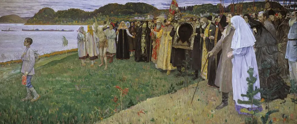 In Russia. Soul of the people., by Mikhail Nesterov