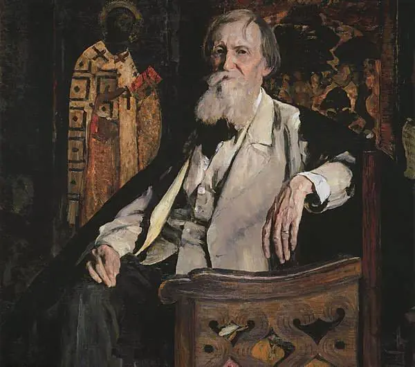 Viktor Vasnetsov, by Mikhail Nesterov