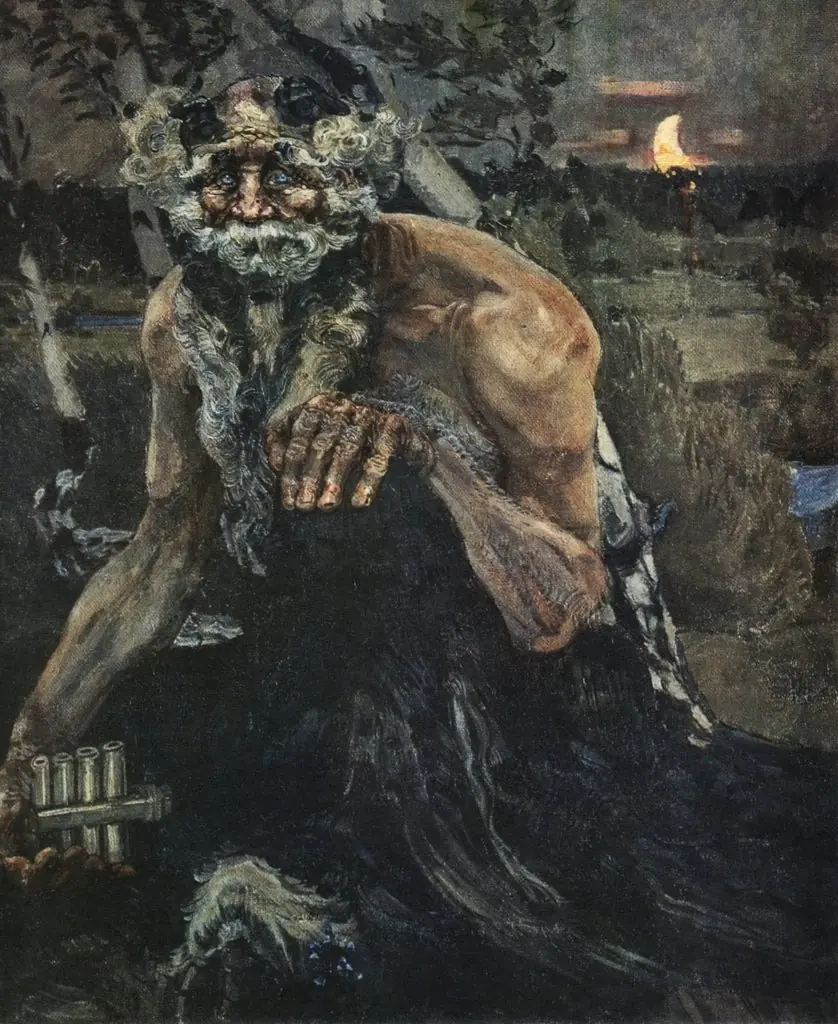 Pan, by Mikhail Vrubel