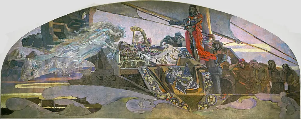 The Princess of the Dream, by Mikhail Vrubel