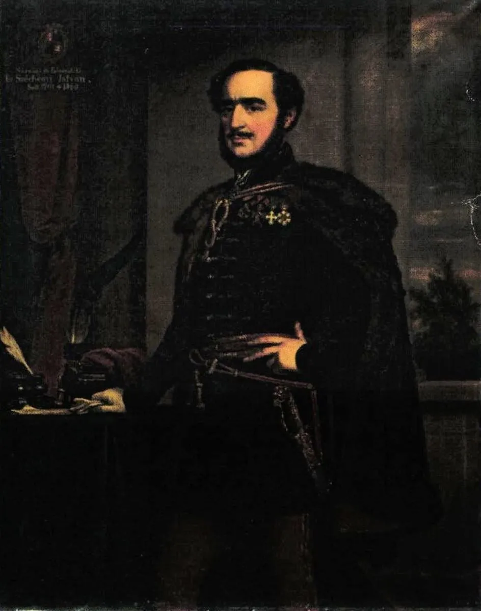 István Széchenyi, by Miklós Barabás, unspecified