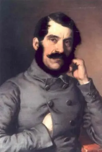 Portret de bărbat, by Miklós Barabás