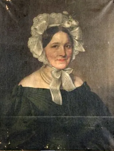 Soția preotului, by Miklós Barabás