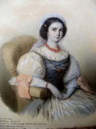 Szentiványi Ignácné, by Miklós Sikó