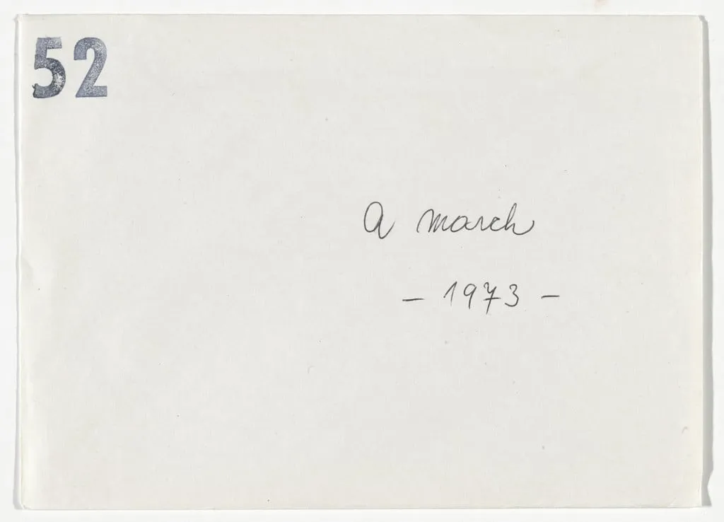 Untitled, by Milan Knížák, silver, 1973