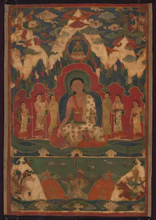 Milarepa on Mount Kailash
