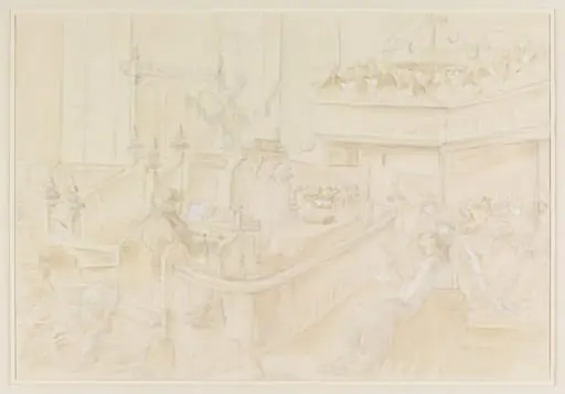 Eisteddfod at Adfa Chapel, Montgomeryshire, by Mildred E. Eldridge