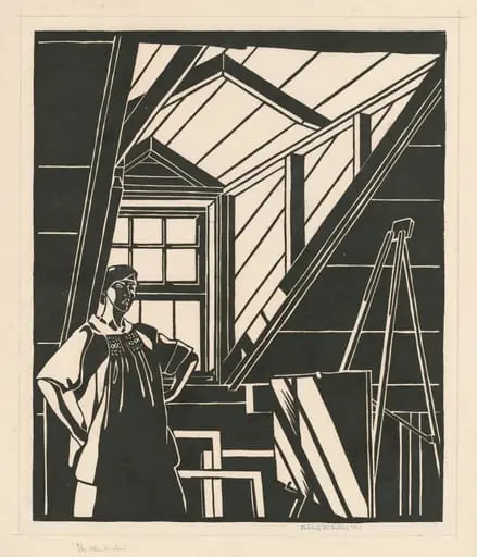 The Attic Window, by Mildred McMillen