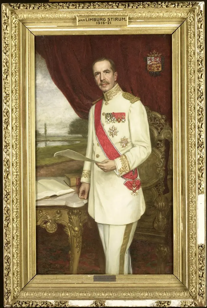 Johan Paul Graaf van Limburg Stirum (1873-1948). Gouverneur-generaal (1916-21), by Mina Loebell