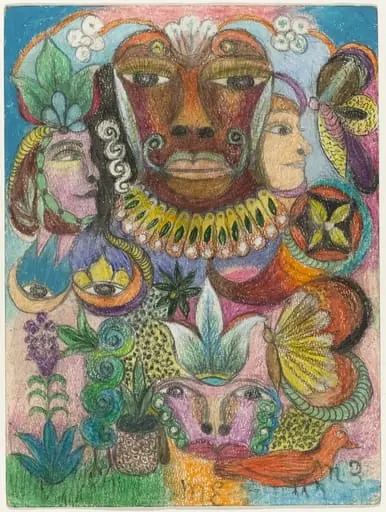Untitled, by Minnie Evans