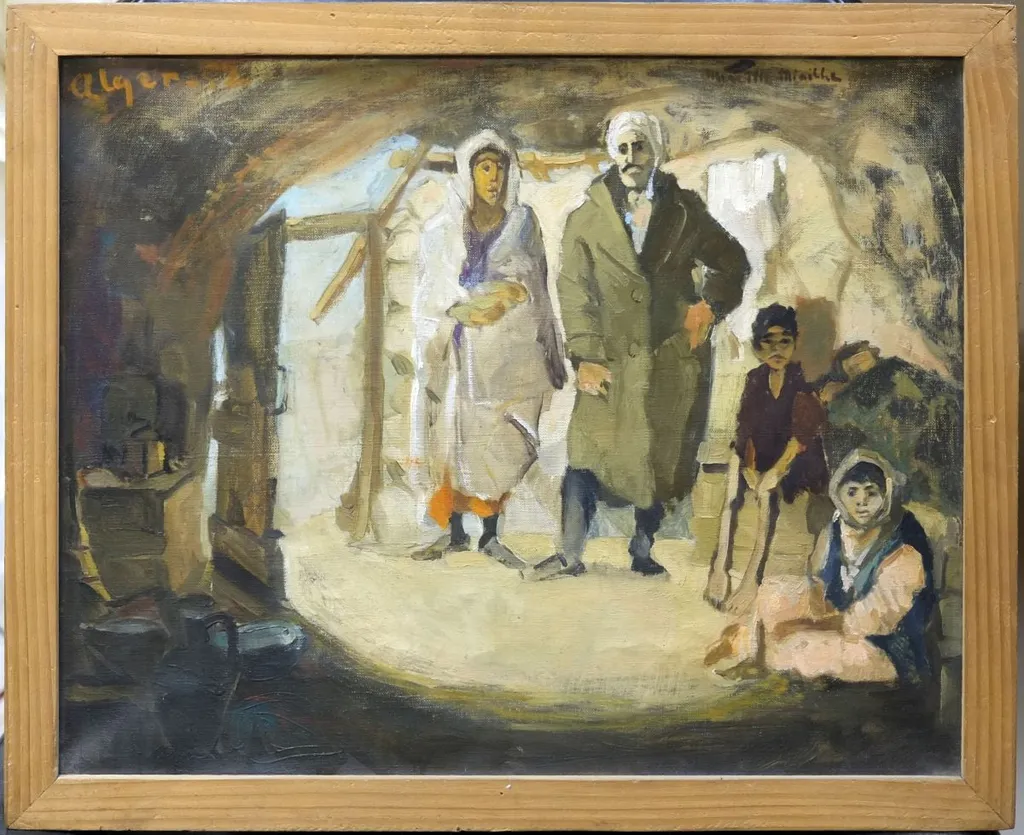 Portret de familie, by Mireille Glodek-Miailhe, 1952