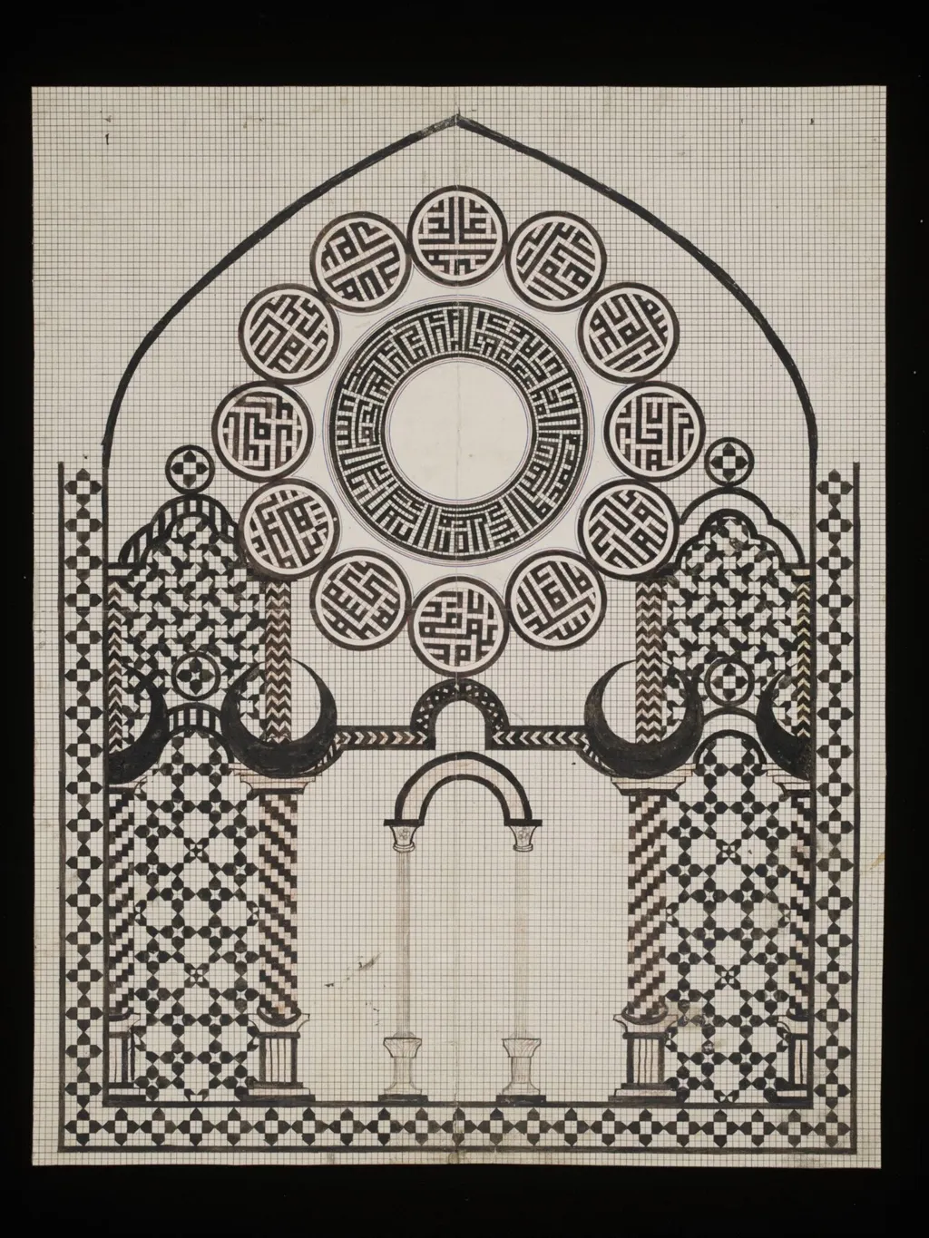 Untitled, by Mirza Akbar, 1840