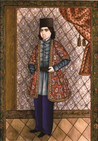 Portrait of a Young Man, by Mirza Gadim Iravani