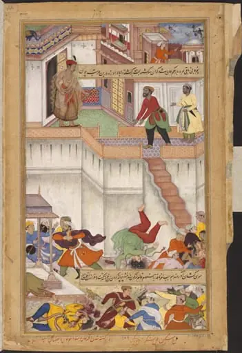 Adham Khan, by Miskina