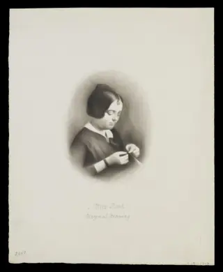 Miss Rock Original Drawing