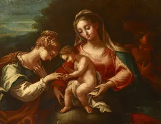 Mistic Marriage of Saint Catherine