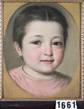 Cap de copil, by Mișu Popp, 1869