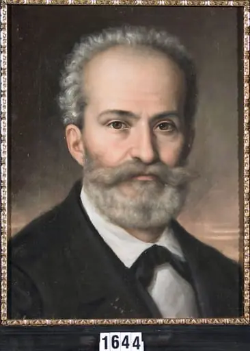 Constantin D. Aricescu, by Mișu Popp