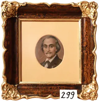 Grigore Alexandrescu, by Mișu Popp, 1850