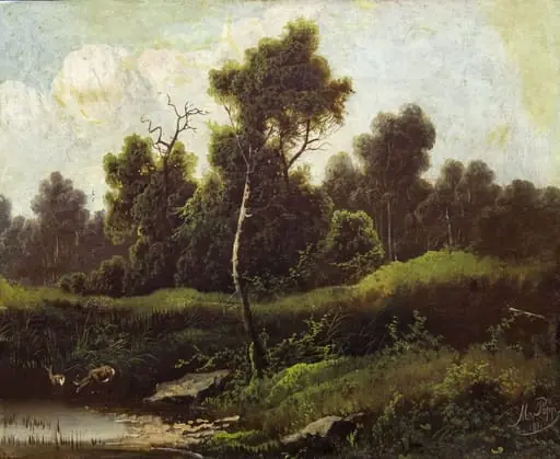 Pădure, by Mișu Popp