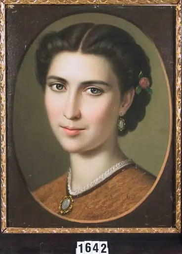Portret de femeie, by Mișu Popp