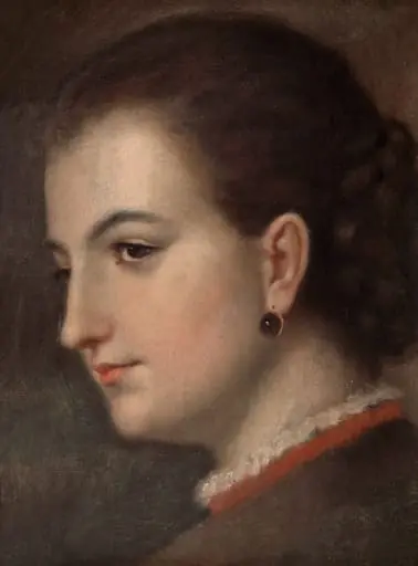 Portretul Zoei Pașcu (Zănescu), by Mișu Popp
