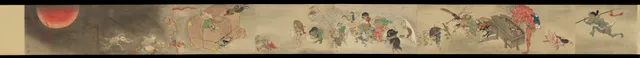 Copy of Night Parade of One Hundred Demons from the Shinjuan Collection
