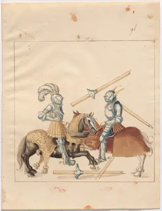 Mock Joust of War in Reinforced Field Armor