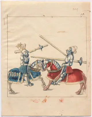 Mock Joust of War in Reinforced Field Armor