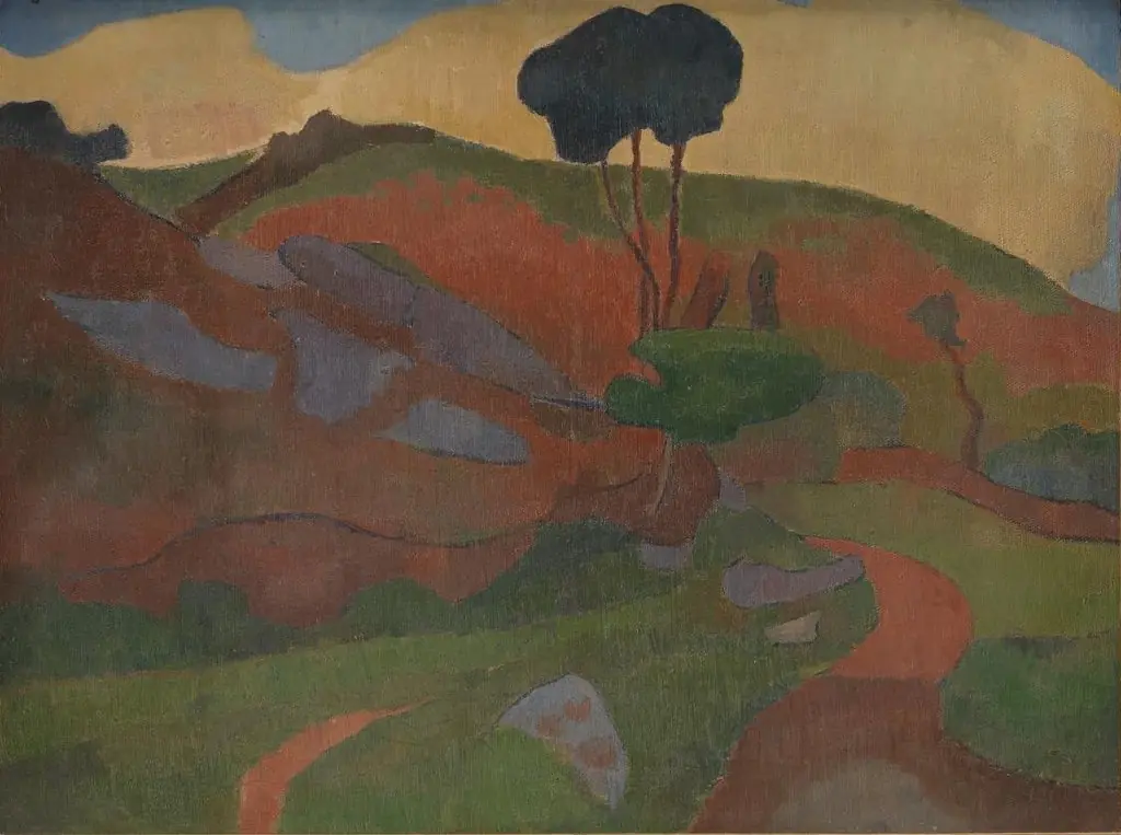 Landscape. Brittany, by Mogens Ballin