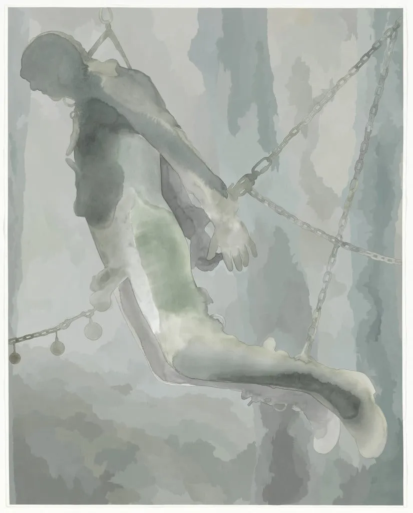 Untitled, by Monica Majoli, watercolor, 2003