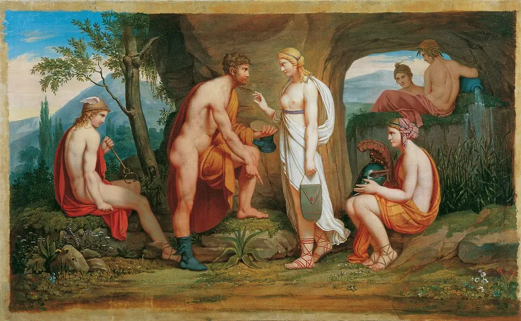 Perseus and the Nymphs