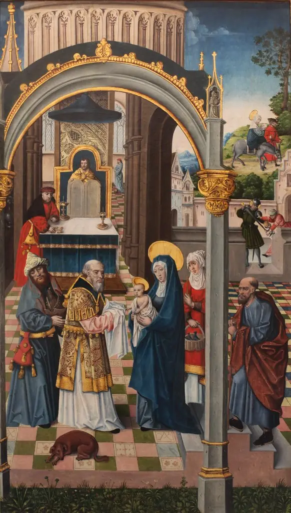 Presentation of Jesus Christ at the Temple, by Monogrammist AH