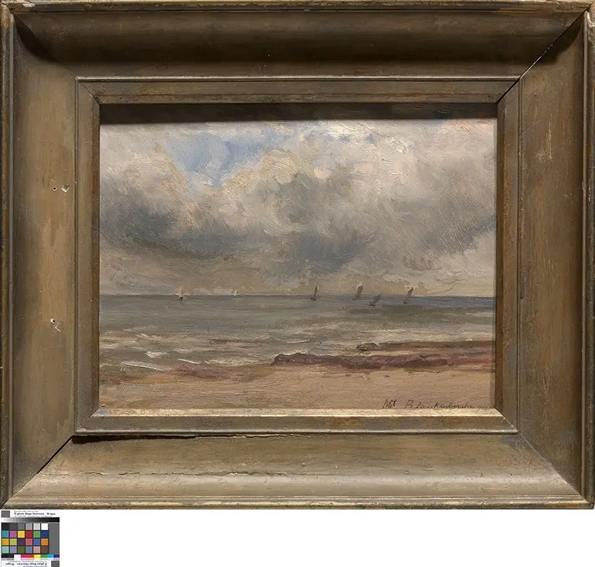 Zeegezicht in Blankenberge
