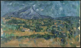 Mont Sainte-Victoire, by Paul Cézanne