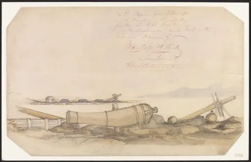 Brass 24-pounder gun, by Montagu Frederick O'Reilly