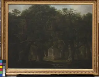 Monument in an Oak Wood