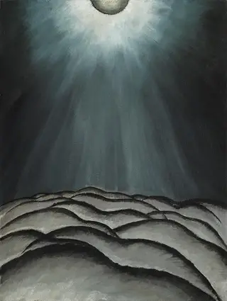 Moon and Sea No. II, by Arthur Dove