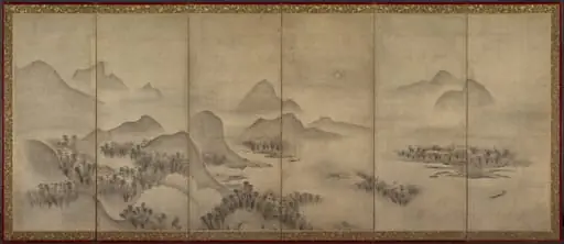 Moonlit Landscape (one of a pair)