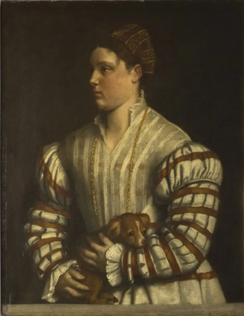 Portrait of Eleonora Averoldi, by Moretto da Brescia