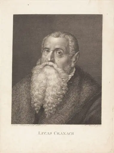 Lucas Cranach, by Moritz Steinla