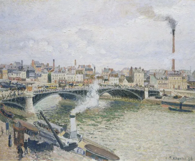Morning, An Overcast Day, Rouen
